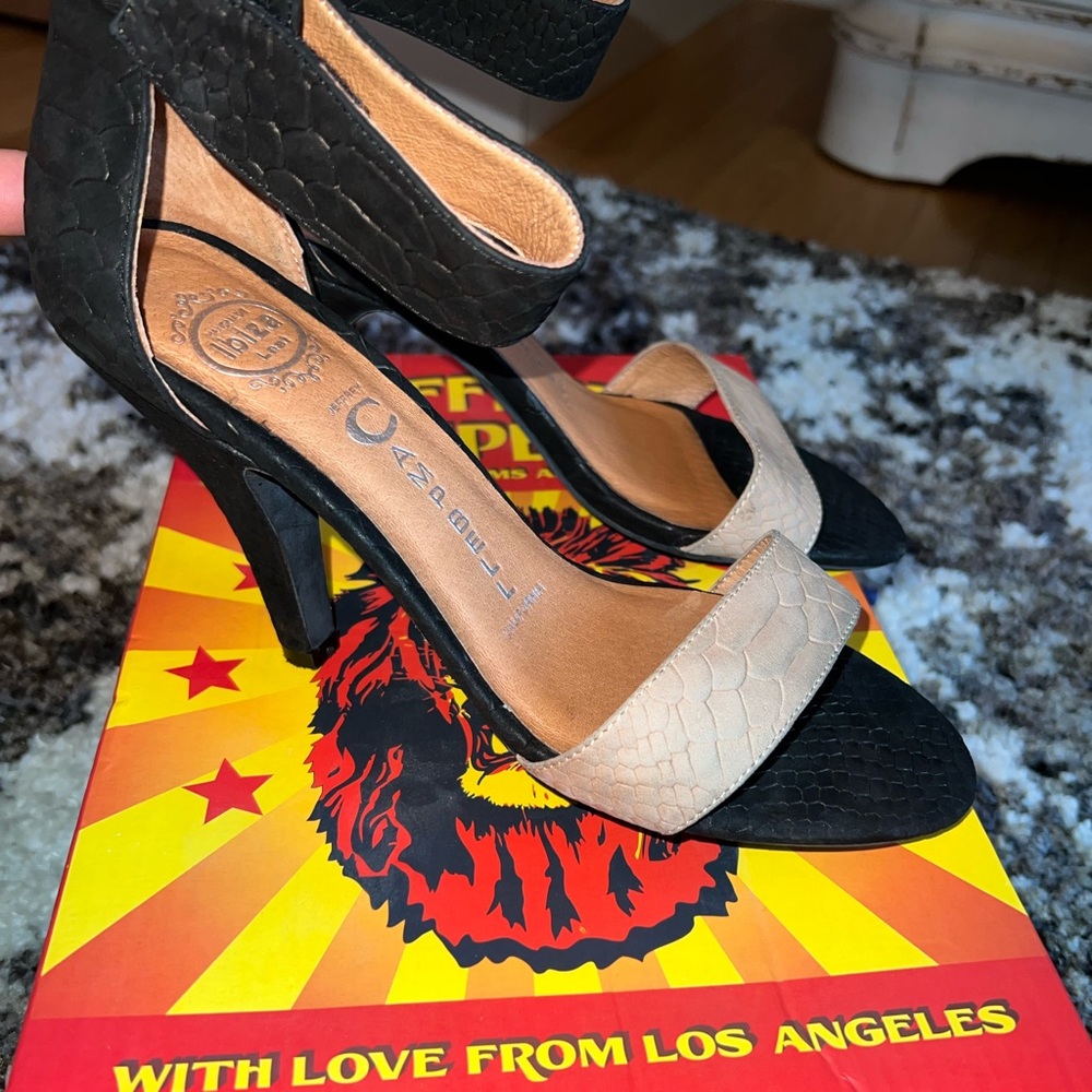 Jeffrey Campbell strap heel